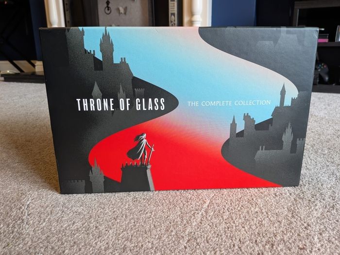 Sarah J Mass Throne of Glass 7 book series
