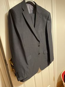 Daniel Grahame Grey suit