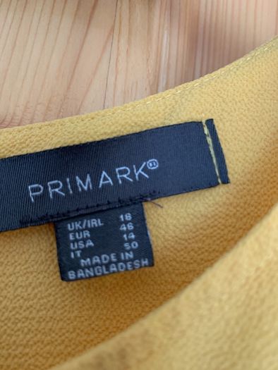 penneys yellow top