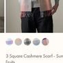 Unisex Plaid Scarf Image 3