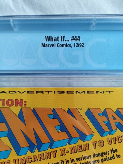 What if Issue 44 CGC 9.8 Graded Comic Book Framed Marvel Punisher Spider-Man Daredevil Venom