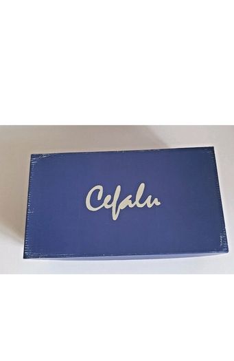 Cefalu Rita Cream Patent Leather Court Shoes EU32 UK13 Petite Heels BNIB