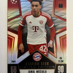 Jamal Musiala Stadium Star Limited Edition UEFA Champions League Topps