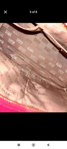 Genuine Michael Kors Handbag and Matching Wallet