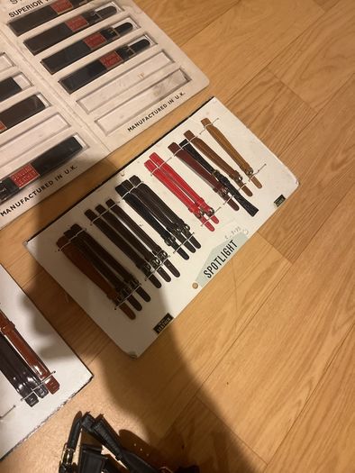 Assortment of watch straps