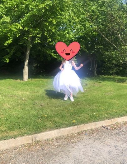 Communion dress and accessories