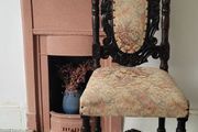 19th century carved oak jacobean chair