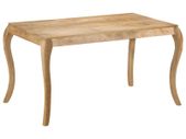 Dining Table 135x75x76 cm Solid Mango Wood