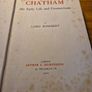 1910 Chatham. His Early Life and Connections by Lord Rosebery. Image 3