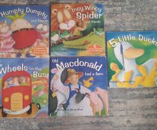 giant nursery rhyme picture books
