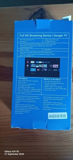 streaming device.