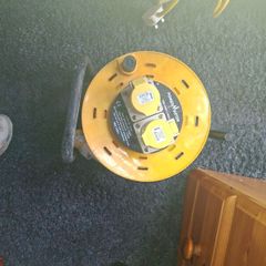 25m 110v extension lead
