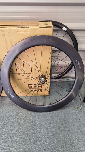 Hunt 65mm Carbon Aero Disc Wheelset