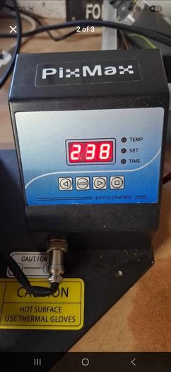 pixmax sublimation mug press