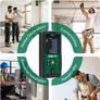 Laser Measure Device,OGETO Laser Distance Meter IP54 Portable Digital Measure Tool Range Finder with Bubble Levels and Large LCD Backlit Image 9