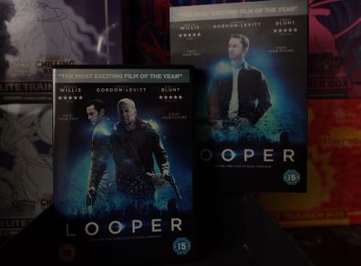 Looper ! Lenticular Slipcase Cover ! DVD ! Science Fiction ! 2013 !