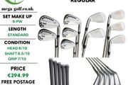 PXG 0311 Forged Irons / 6-Pw / Aerotech Steelfiber i70 Regular