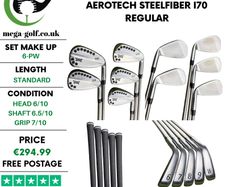 PXG 0311 Forged Irons / 6-Pw / Aerotech Steelfiber i70 Regular