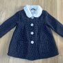 Mothercare Swing Coat with white fur collar age 6-7 Image 2