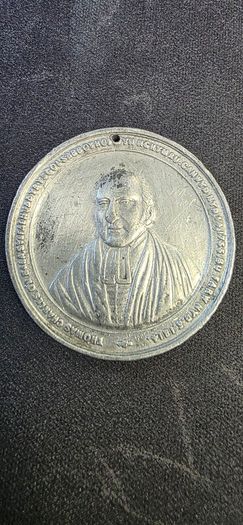Antique 1885 Welsh Sunday School Centenary Medal - Thomas Charles o'r Bala