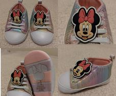 Disney Minnie Mouse Pram Shoes, new