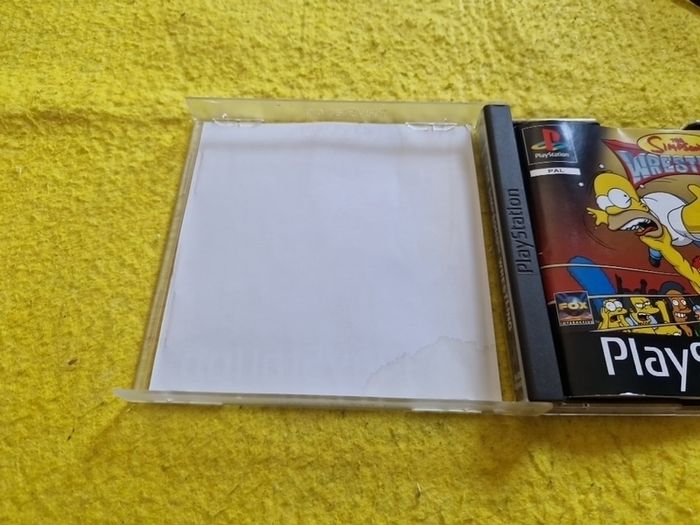 The Simpsons Wrestling PlayStation1 Ps1 PlayStation2 Ps2 Games Original