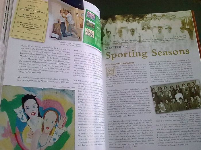 The years between Moate Co. Westmeath 1956-2006 Ireland Irish By Vera Hughes