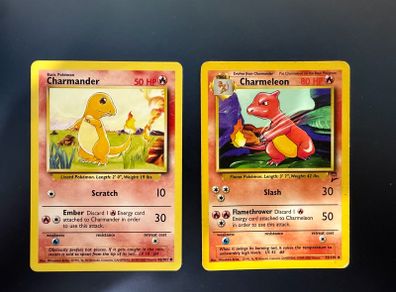 Pokemon - Charmander & Charmeleon