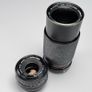 Fuji STX-2 SLR 35mm film camera plus 3 lenses Image 8