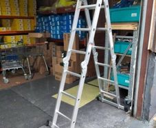 12ft Foldable Ladder | Multi-Use | Lightweight & Portable | NEW