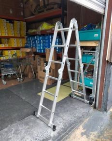 12ft Foldable Ladder | Multi-Use | Lightweight & Portable | NEW