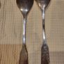 Vintage German Silver Plated Salad Servers Image 4