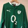 Ireland Rugby Jersey. Season 2009/2011. Official Puma Mens Home Jersey. Authentic Original From 2009. Not A Modern Day Remake. Image 3