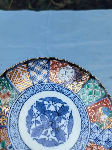 Ryunho Sanyo-Toki Imari Dish