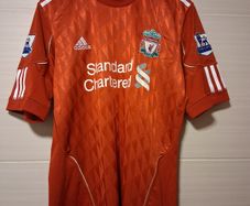 Liverpool Jersey. Official Adidas Liverpool FC Mens Home Jersey.  Season 2010-2012. Torres Name And Number.Authentic Original. Not A Modern Day Remake.