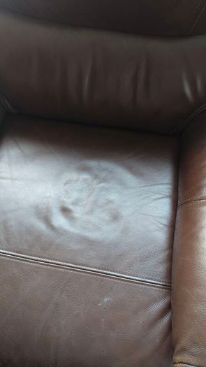 leather couch single seater