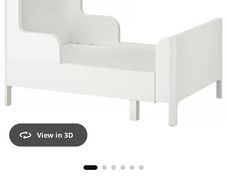 IKEA extendable toddler bed and mattress