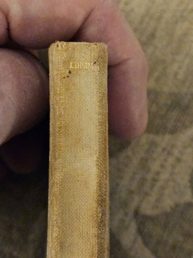 Little Pillows. A Book Of Good-night Thoughts. By Francis Ridley Havergal. Vintage Minature Hardback In Fair Condition.  See Photos For Same.