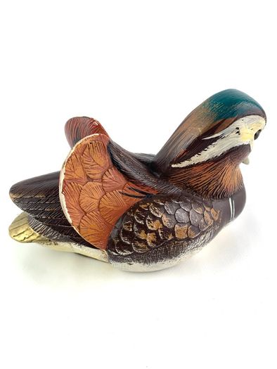 Vintage Malevolti duck figurines