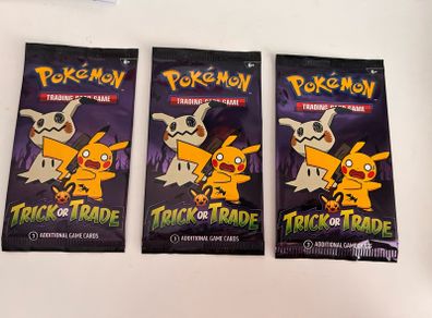 Trick or Trade Pokemon Packs