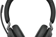 Jabra Evolve Wireless Telephone Headset Bluetooth, With Microphone Stereo Black/ Used