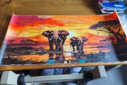 Canvas painting