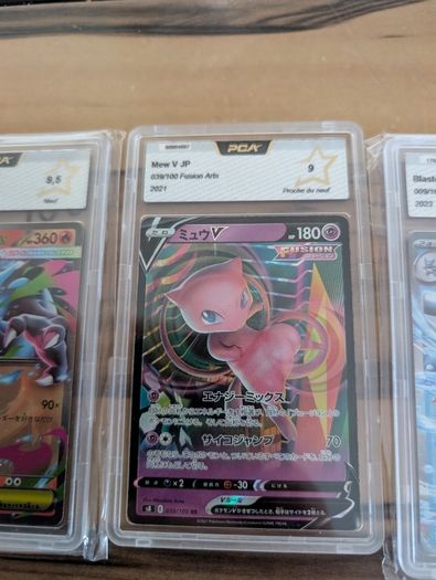 Graded pokemon cards
