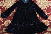 United Colour of Benetton Velvet Dress size 4-5 years