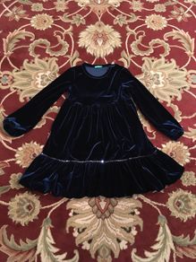 United Colour of Benetton Velvet Dress size 4-5 years