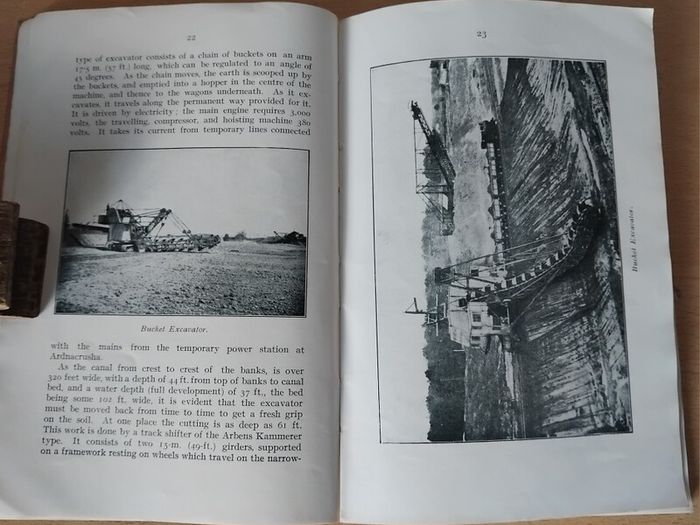 The Shannon Hydro-electric Scheme (Ardnacrusha) by TC Carroll & Sons 1920s Booklet Rare FREEPOST