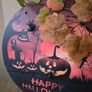 Halloween door wreath sign Image 2