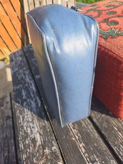 Blue Vinyl church kneelers