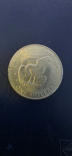 1974 Eisenhower One Dollar Ike US Coin No mint Mark Flying Eagle