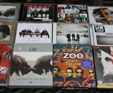 U2 Collection CDs and DVDs